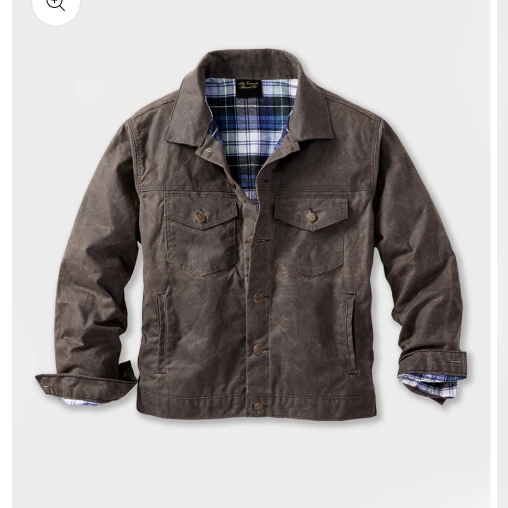 Men’s Vermont Flannel Co. Brown Jacket